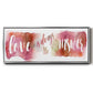 Love is the Answer - Floater Framed Canvas Print