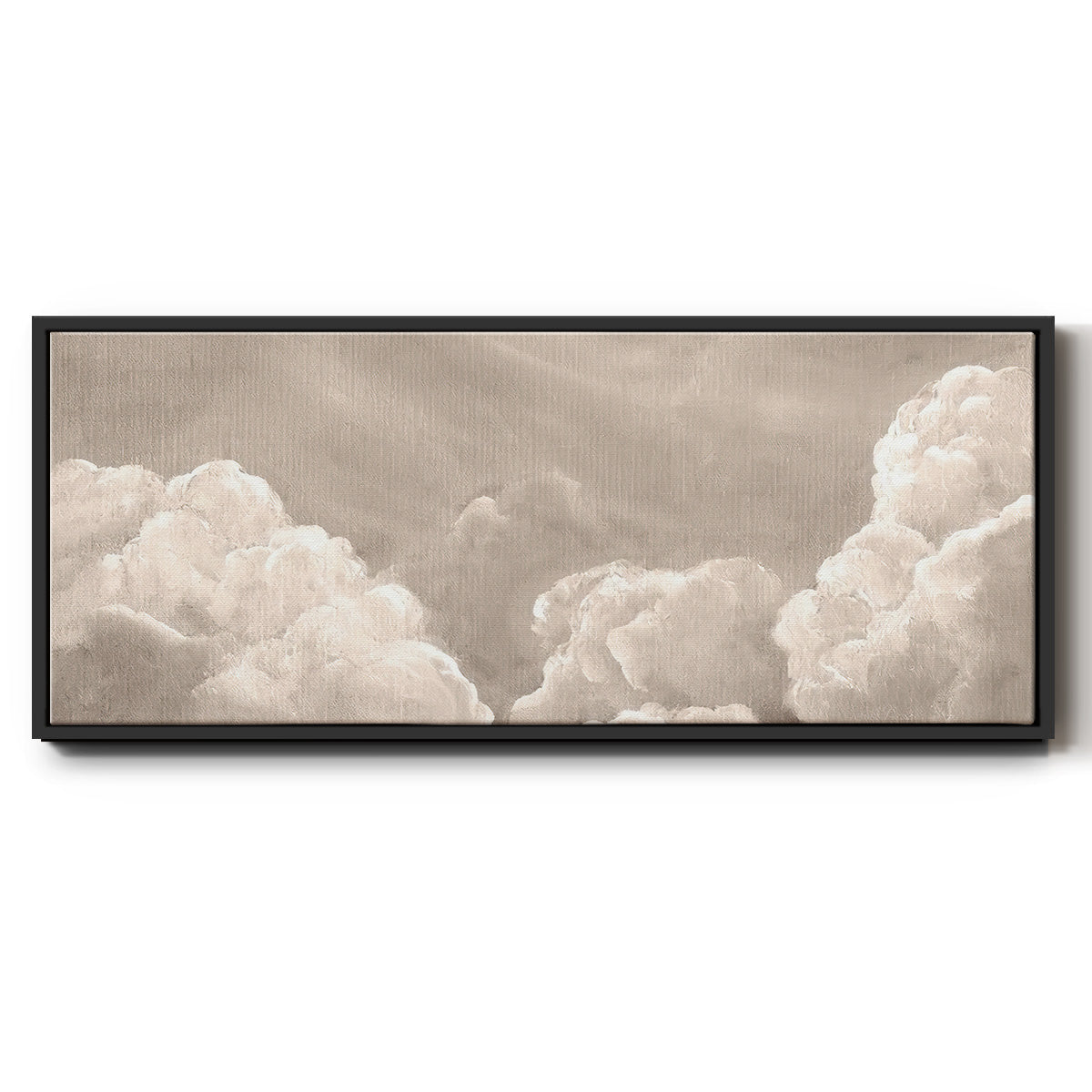 Painted Clouds II - Floater Framed Canvas Print