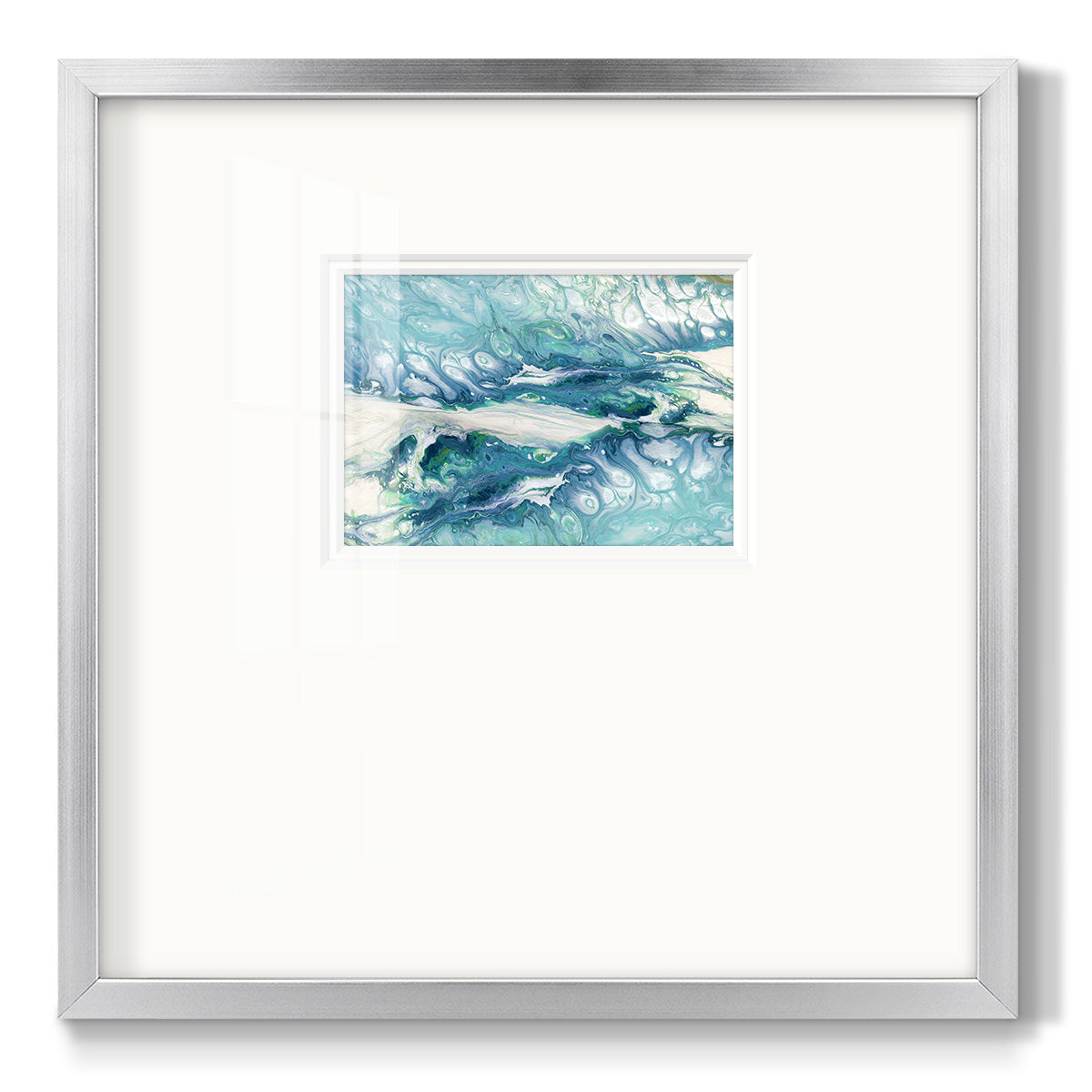 Marble Montage - Double Matboard Framed Print