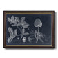 Foliage on Navy II Premium Framed Canvas- Ready to Hang