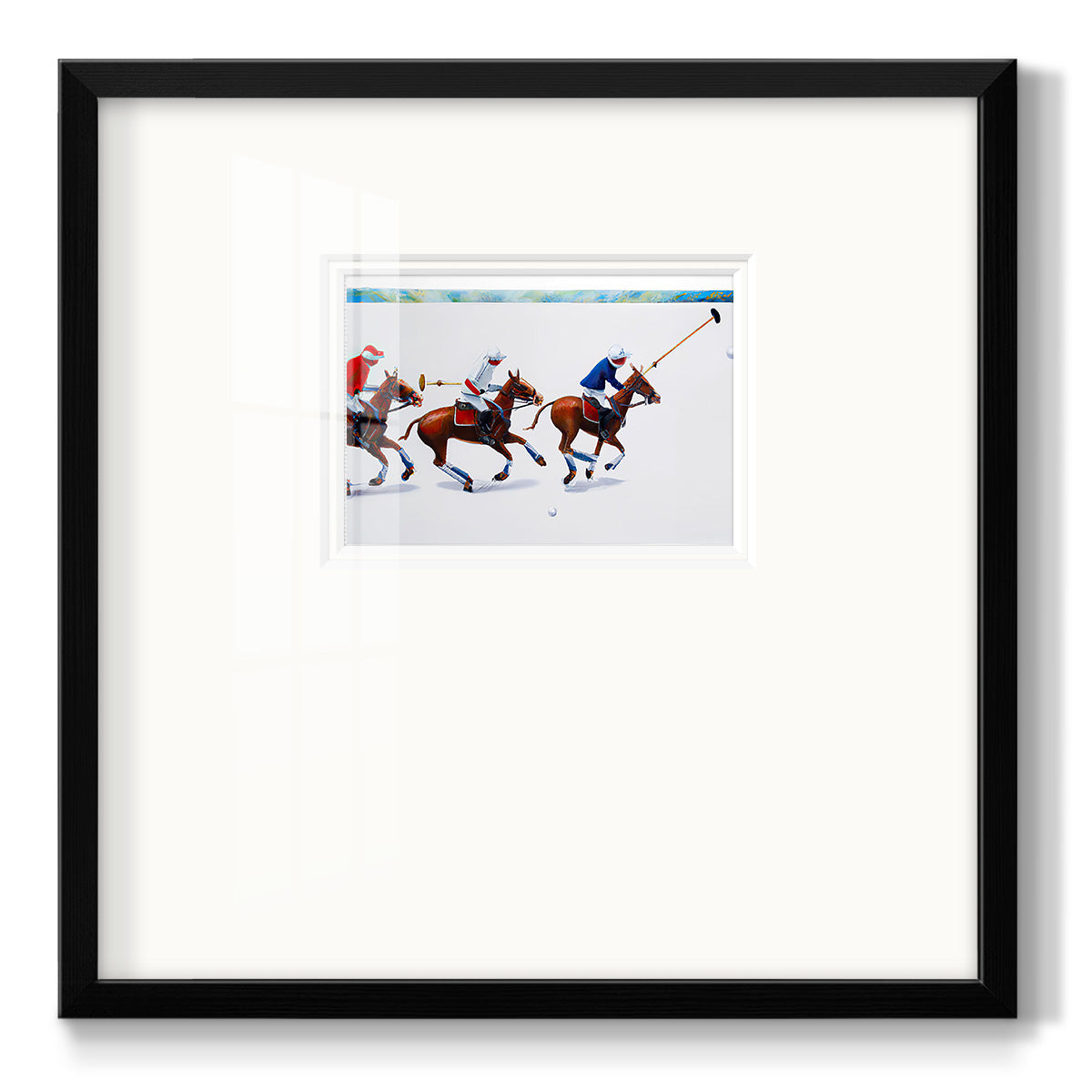 Polo Grounds - Double Matboard Framed Print