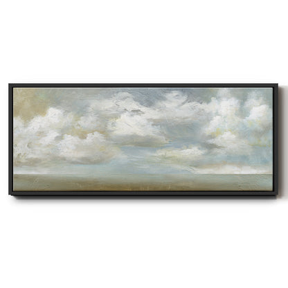 Cloudscape Vista III - Floater Framed Canvas Print