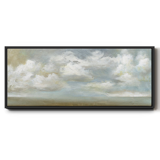 Cloudscape Vista III - Floater Framed Canvas Print