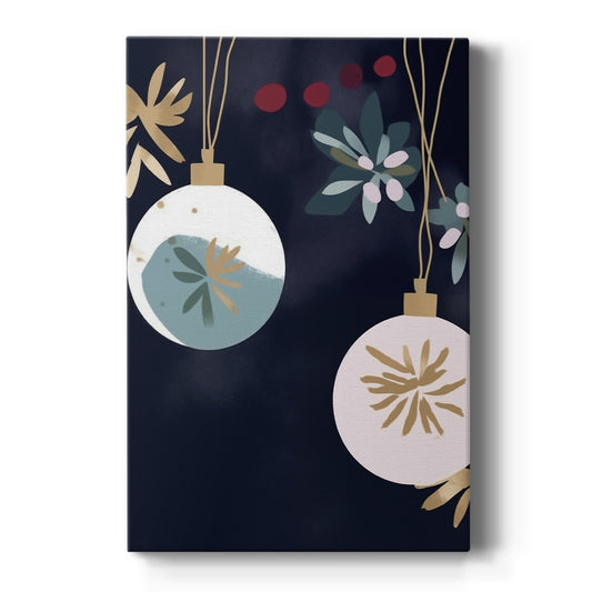 Quiet Sleigh Lane - Canvas Art Print