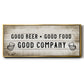 Good Company - Floater Framed Canvas Print