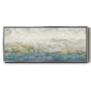 Color Block Horizon - Floater Framed Canvas Print