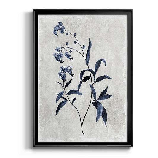 Harlequin Botanical I - Modern Framed Canvas Print