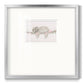 Floral Sloth - Double Matboard Framed Print