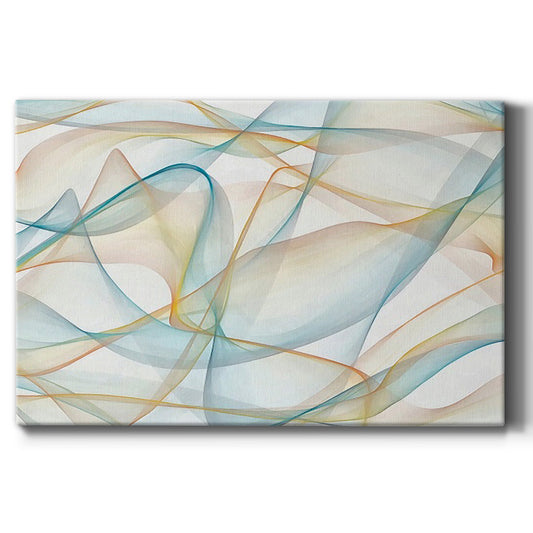 Curves and Waves V - Canvas Art Print