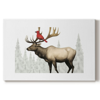 Silver Pines Blessing - Canvas Art Print