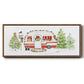 Holiday Camper I - Floater Framed Canvas Print