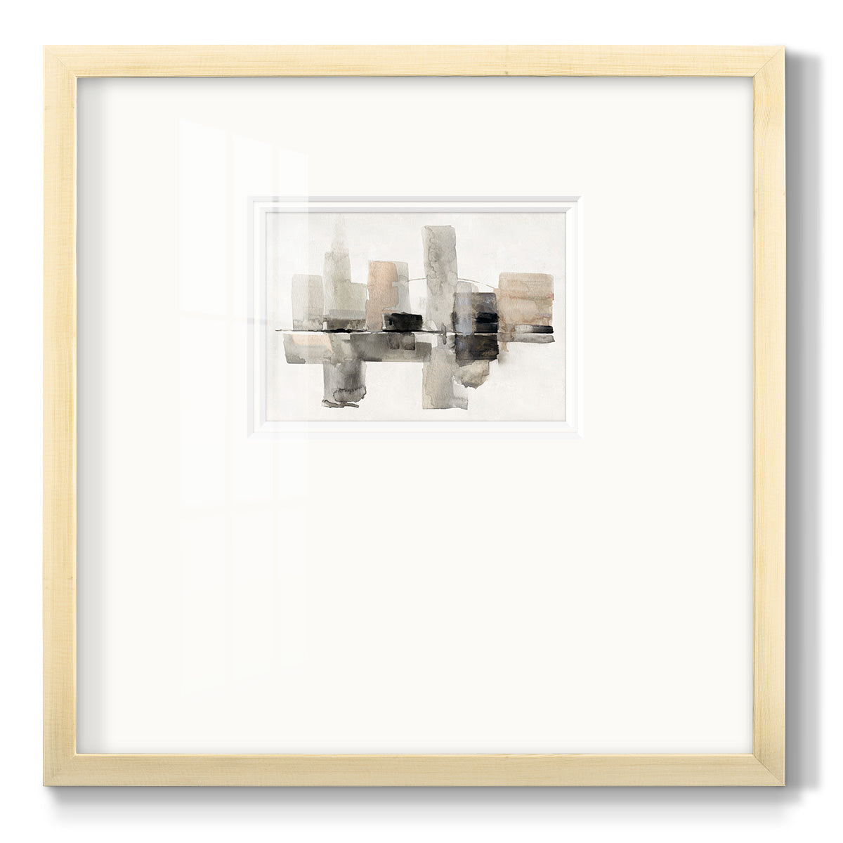 Urban Oasis I Premium Framed Print Double Matboard