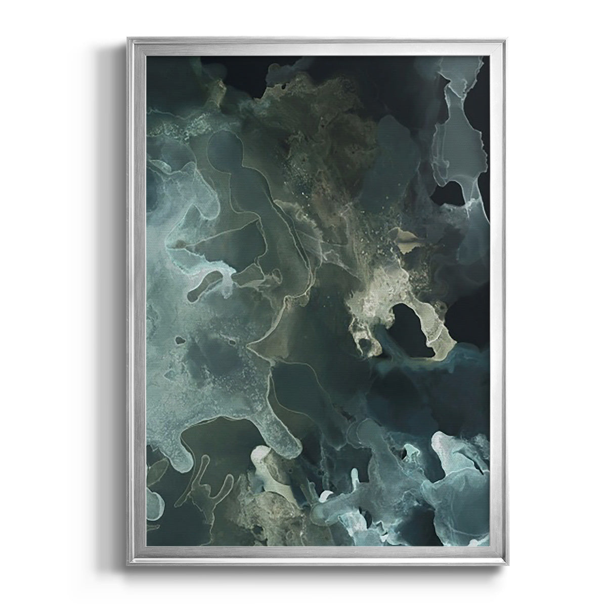 Gilded Spector I - Modern Framed Canvas Print