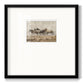 Roaming Free Premium Framed Print Double Matboard