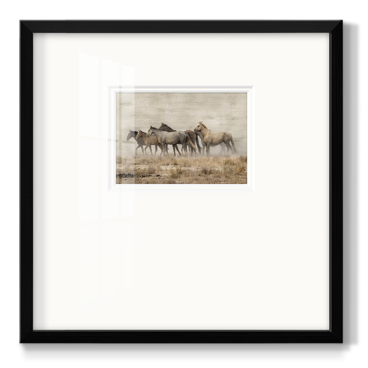 Roaming Free Premium Framed Print Double Matboard