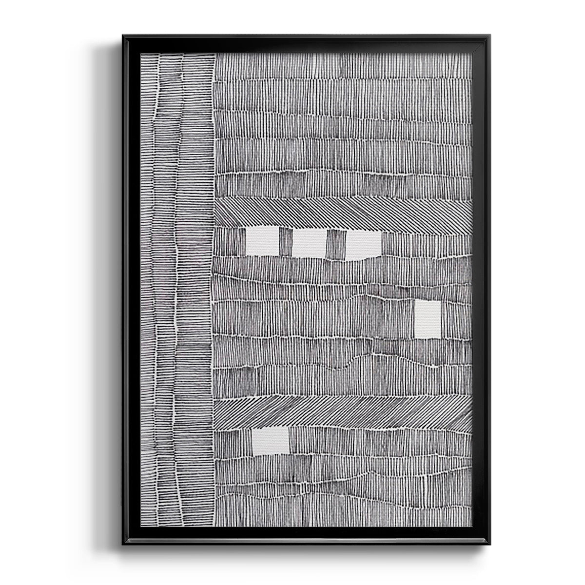 Tedious I - Modern Framed Canvas Print