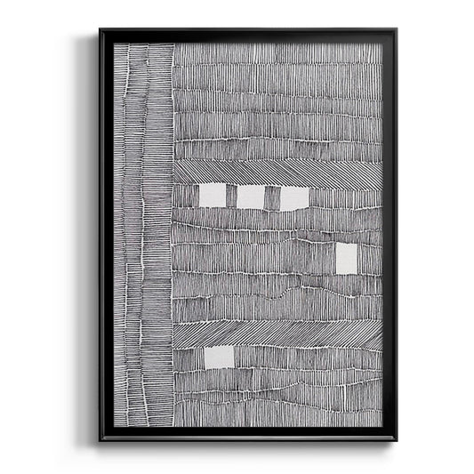 Tedious I - Modern Framed Canvas Print