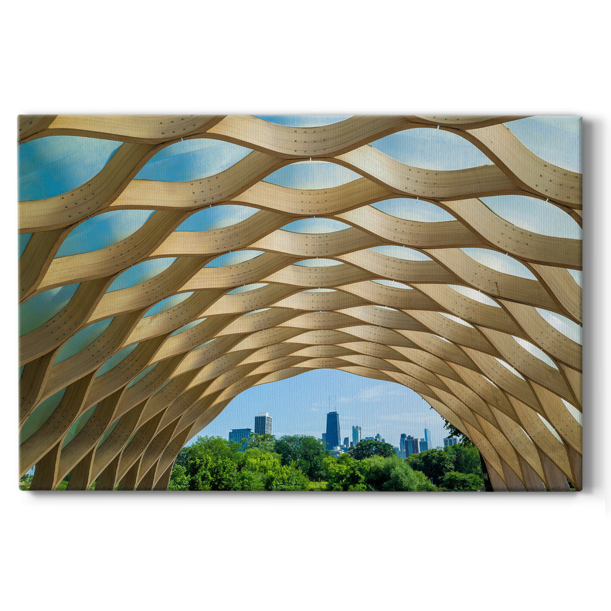 Chicago Gardens - Gallery Wrapped Canvas