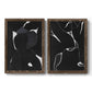 Night Bloom I - Premium Framed Canvas 2 Piece Set - Ready to Hang