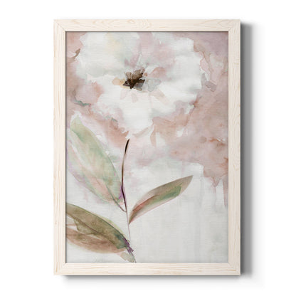 Summer Bloom I - Barnwood Framed Canvas Print