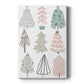 Christmas Tree Sketchbook I Premium Gallery Wrapped Canvas - Ready to Hang