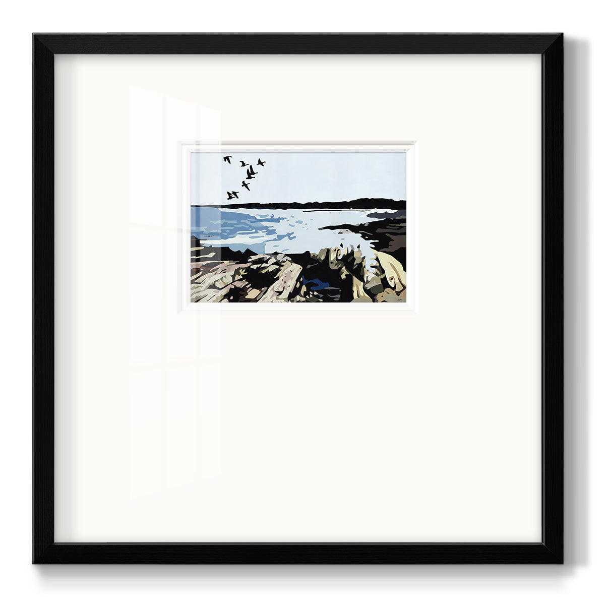 Maine Event - Double Matboard Framed Print