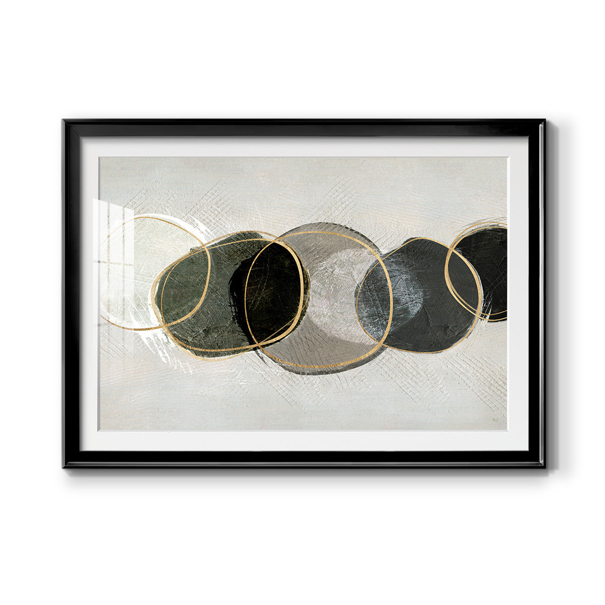 River Rock Premium Framed Print - Ready to Hang