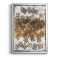 Raffia Palm II - Modern Framed Canvas Print
