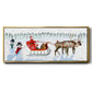 Santa's Snowmen Collection D - Floater Framed Canvas Print