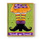 Trick or Treat - Restickable Framed Art Print