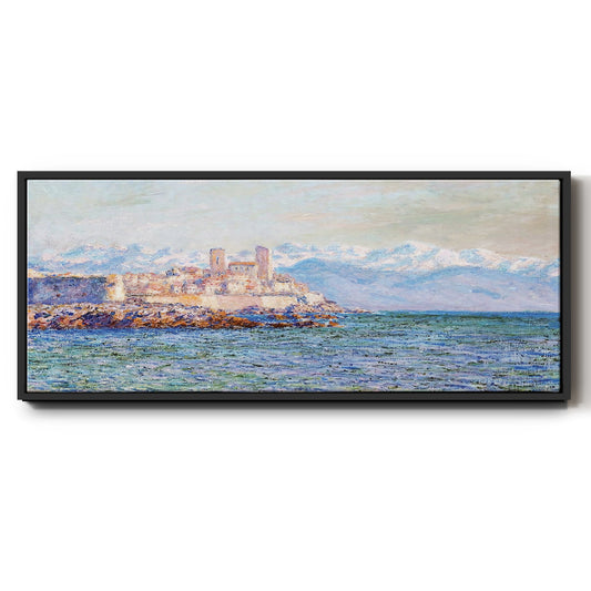 The Old Fort at Antibes, 1888 - Floater Framed Canvas Print