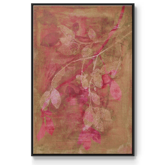 Branching Out IV - Framed Premium Gallery Wrapped Canvas L Frame - Ready to Hang