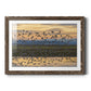 Sunset Flight - Barnwood Framed Art Print
