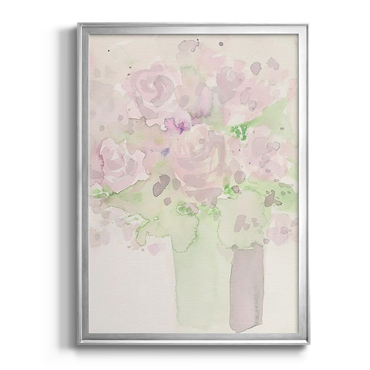 Natural Radiance I - Modern Framed Canvas Print