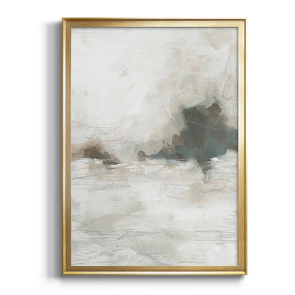 Horizon Break II - Modern Framed Canvas Print