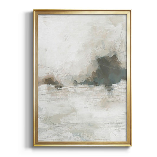 Horizon Break II - Modern Framed Canvas Print