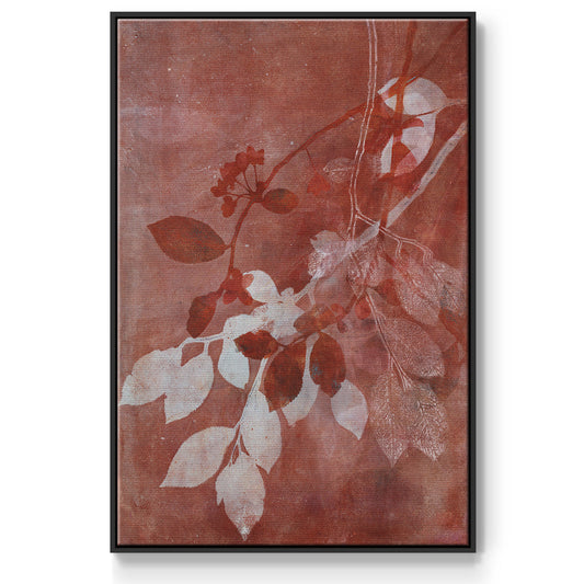 Branching Out XVI - Floater Framed Canvas Print