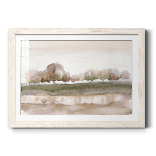 Soft Welcome Spring - Barnwood Framed Art Print