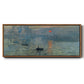 Impression Sunrise - Floater Framed Canvas Print