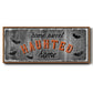 Home Sweet Haunted - Floater Framed Canvas Print