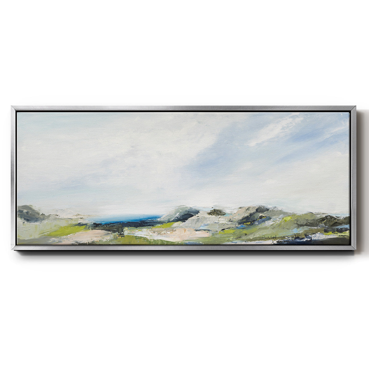 The Earth Sings - Floater Framed Canvas Print