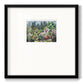 Arboretum in Spring Premium Framed Print Double Matboard