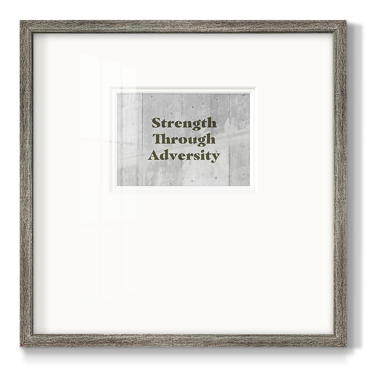 BroInspo VII Premium Framed Print Double Matboard