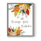 Illustrated Impressions I - Restickable Framed Art Print