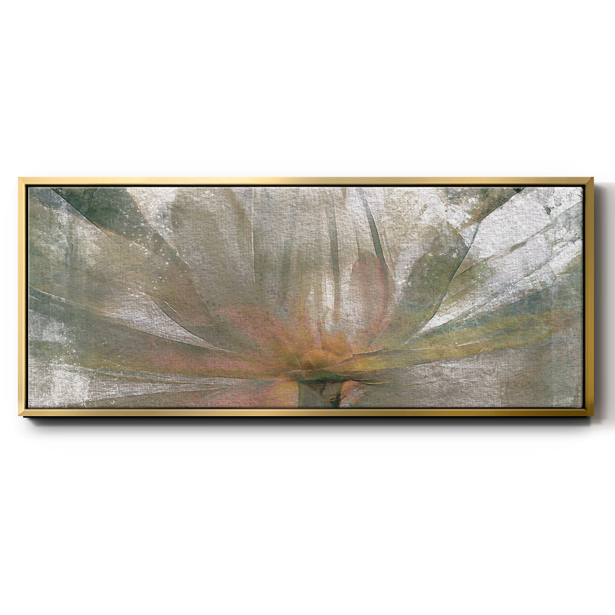 Lily Light - Floater Framed Canvas Print