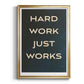 Bro-Inspo I - Modern Framed Canvas Print