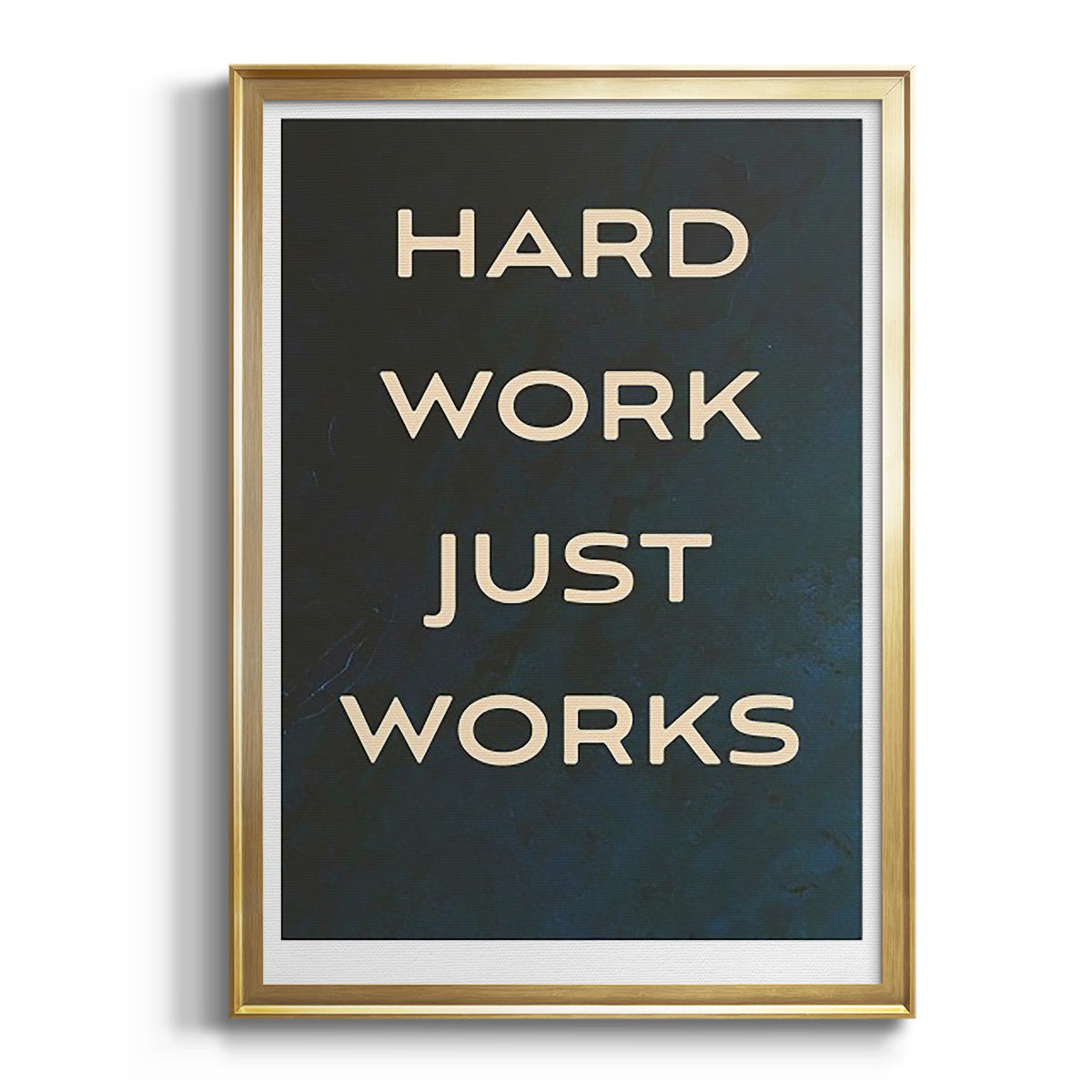 Bro-Inspo I - Modern Framed Canvas Print
