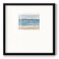 Ocean Waves II Premium Framed Print Double Matboard