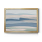 Rolling Waters - Modern Framed Canvas Print