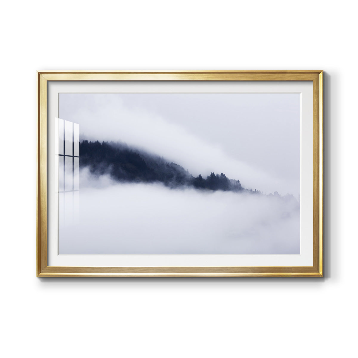In the Clouds - Modern Framed Art Print